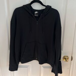 Nike Classic Black Zip Up Hoodie